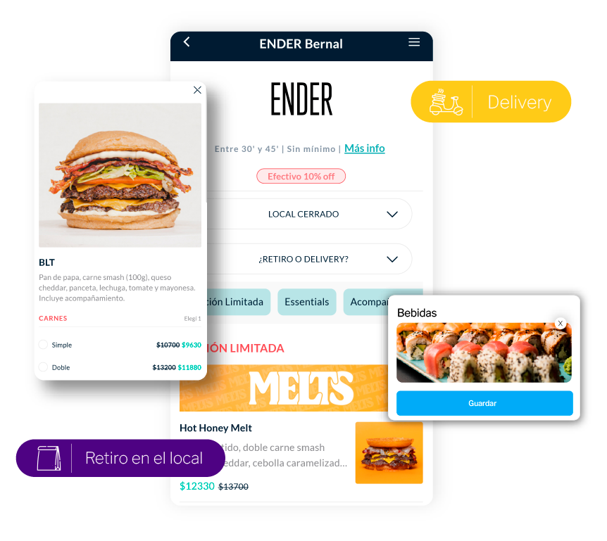 Tienda online de Más Delivery